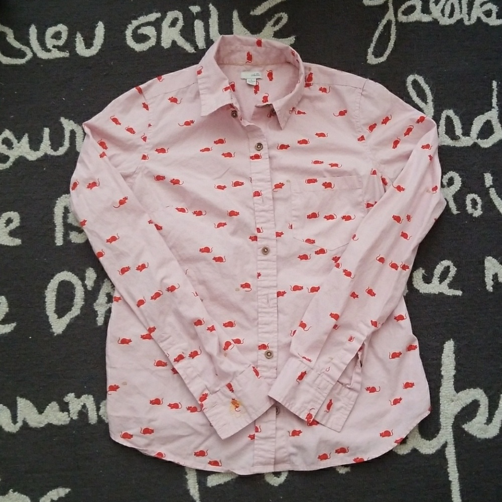 Odille mouse and cheese shirt